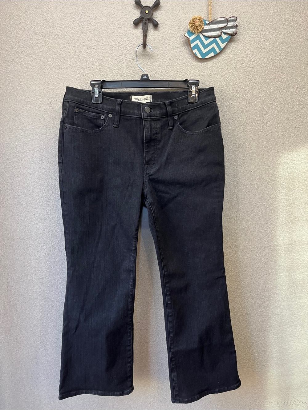 Madewell mid rise kick out jeans size 31P